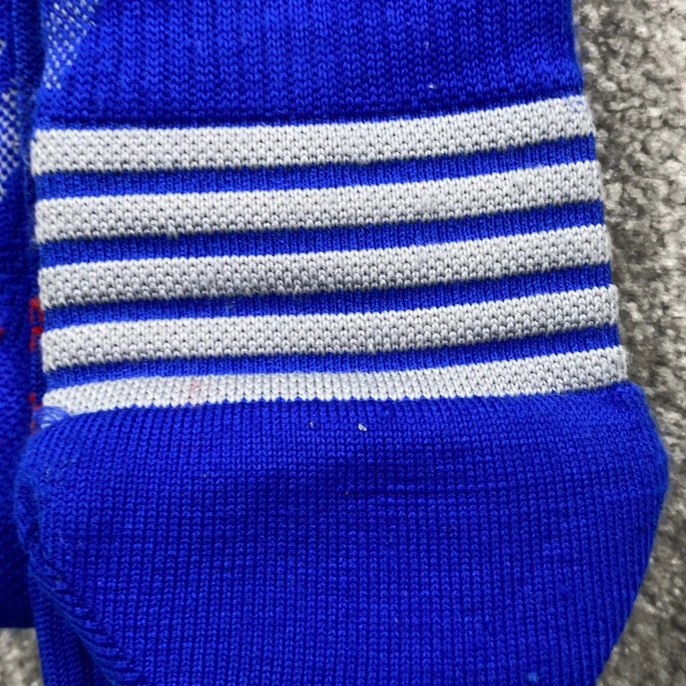 Adidas Speed Mesh Crew Socks Mens Large Blue Football Aeroready Compression